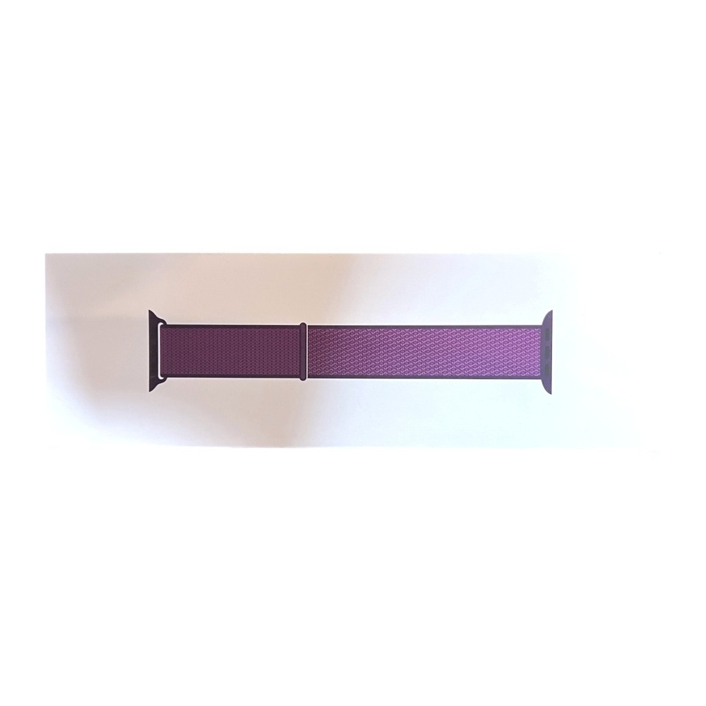 Apple Watch Sport Band 46mm Plum Sport Loop Purple M M New Sealed OEM Genuine
